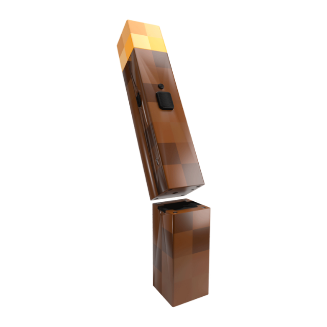 Pixel Torch detachable stash