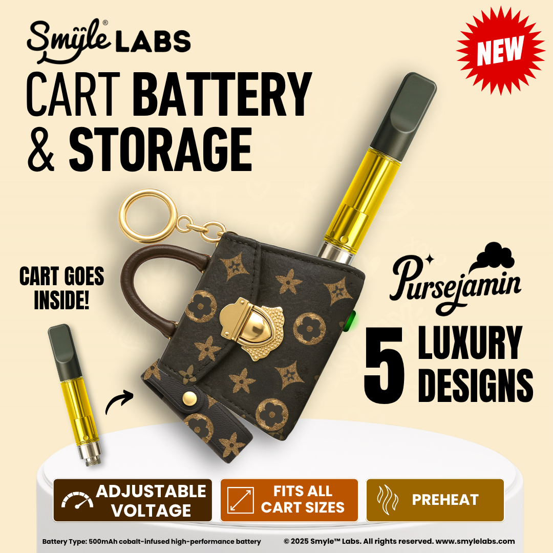 NEW! Purse 510 Cart Battery - Pursejamin by Smyle Labs
