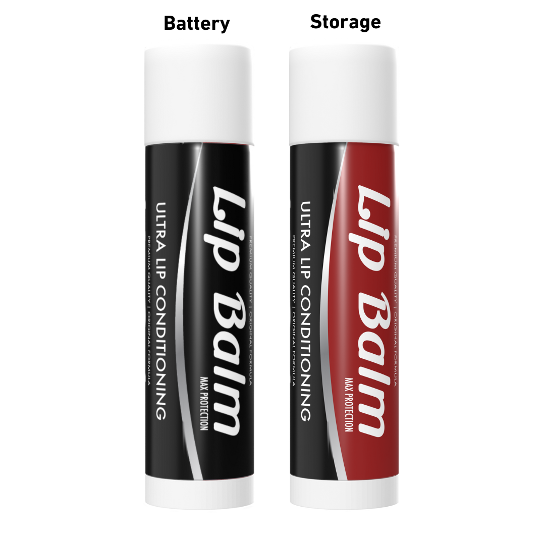 Red and Black Lip Balm Penjamin