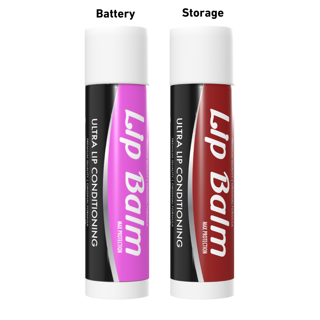 Red and Pink Lip Balm Penjamin