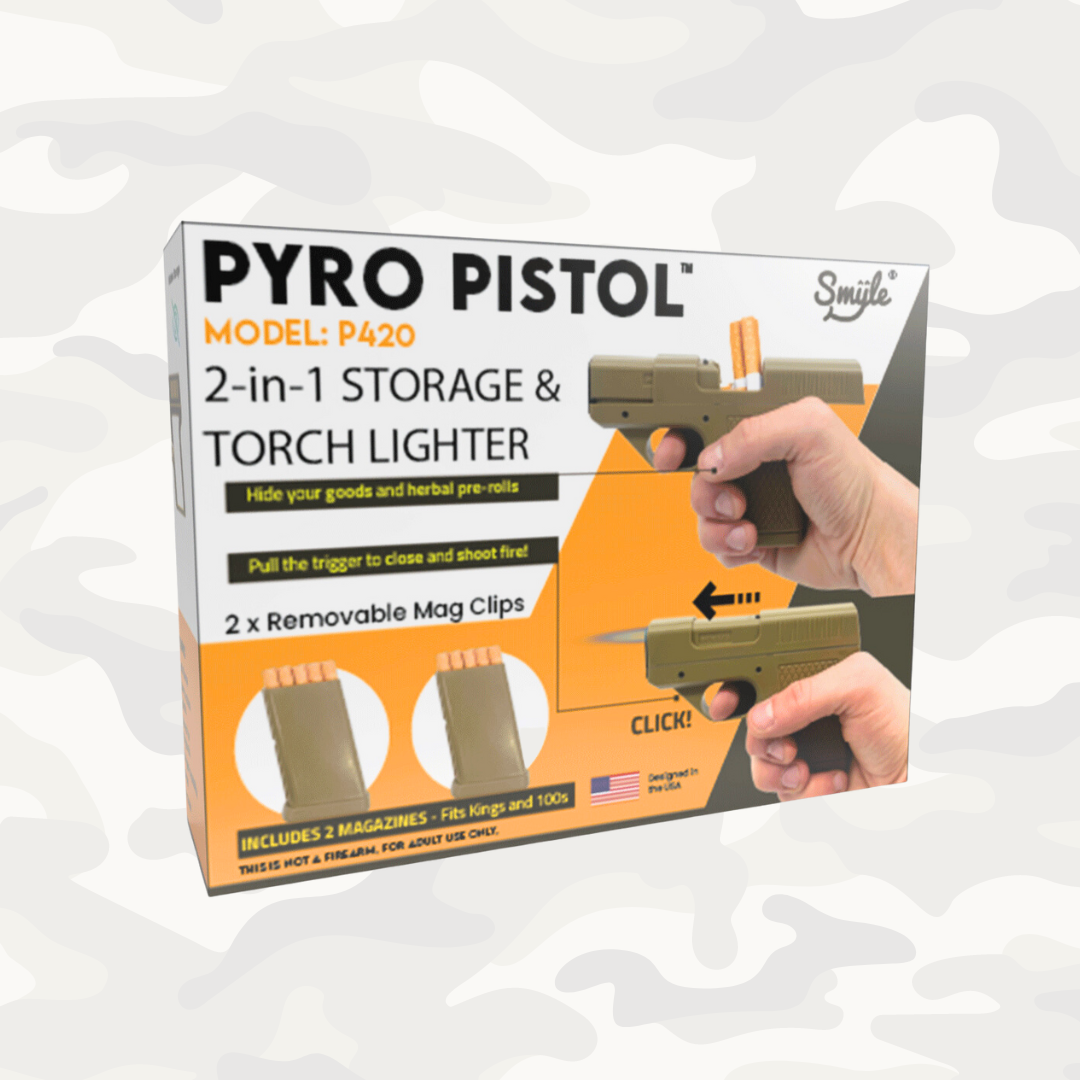 a package of pyro pistol model p - 420