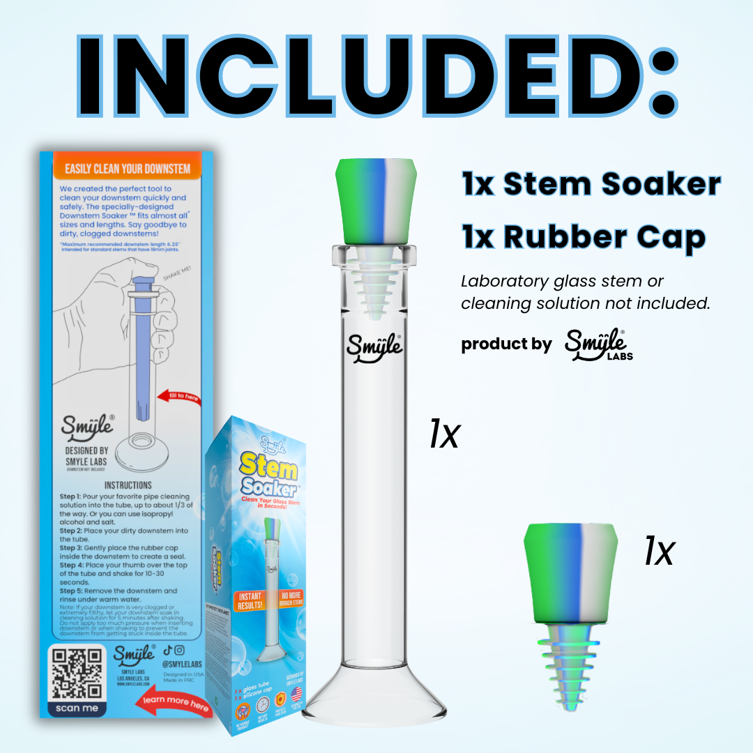 What's included in the Downstem Soaker box by Smyle™ Labs?