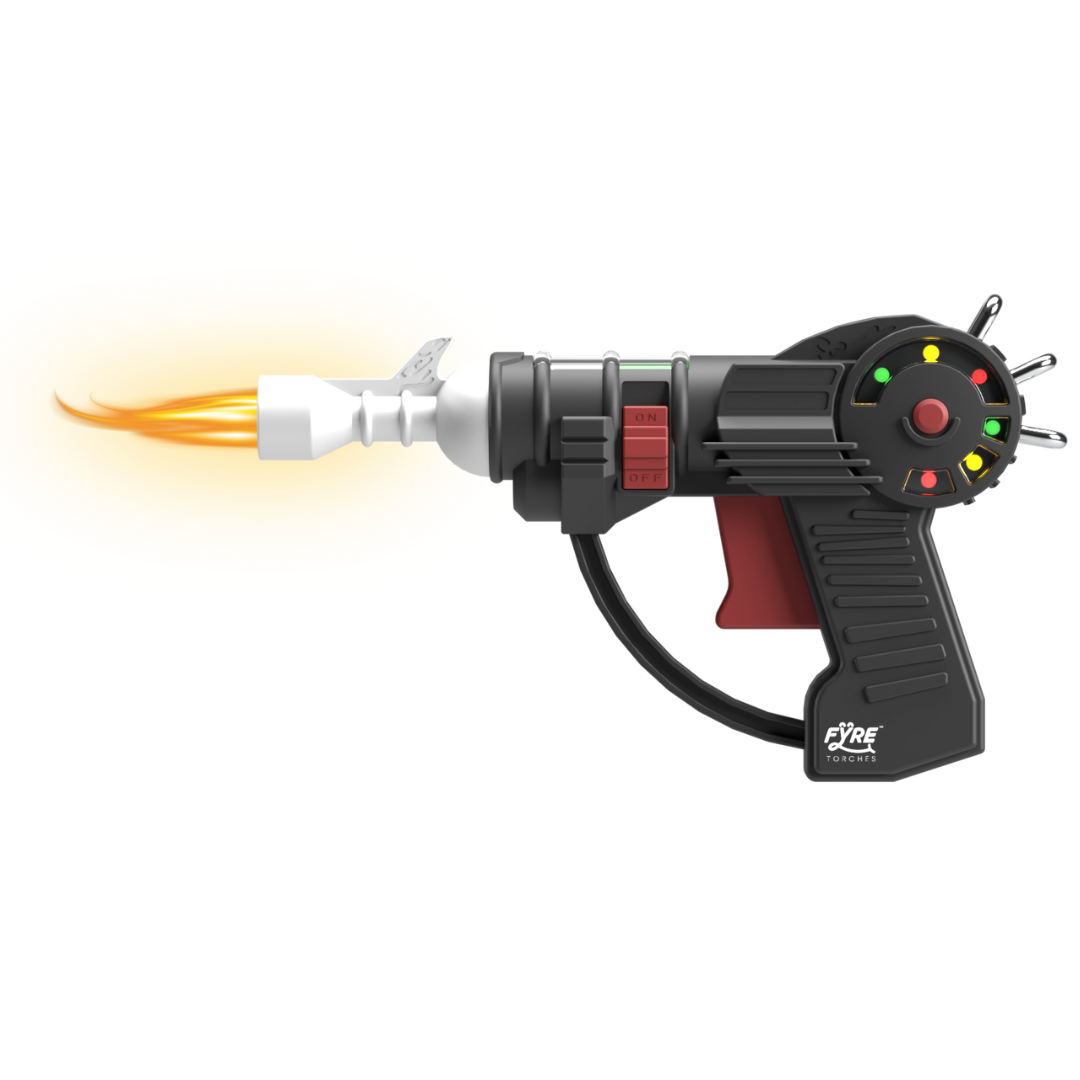 Refillable Raygun Mini Torch Lighter With Lights + Sound