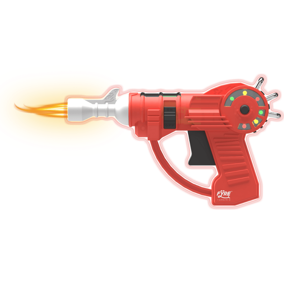 Refillable Raygun Mini Kitchen Torch With Lights + Sound