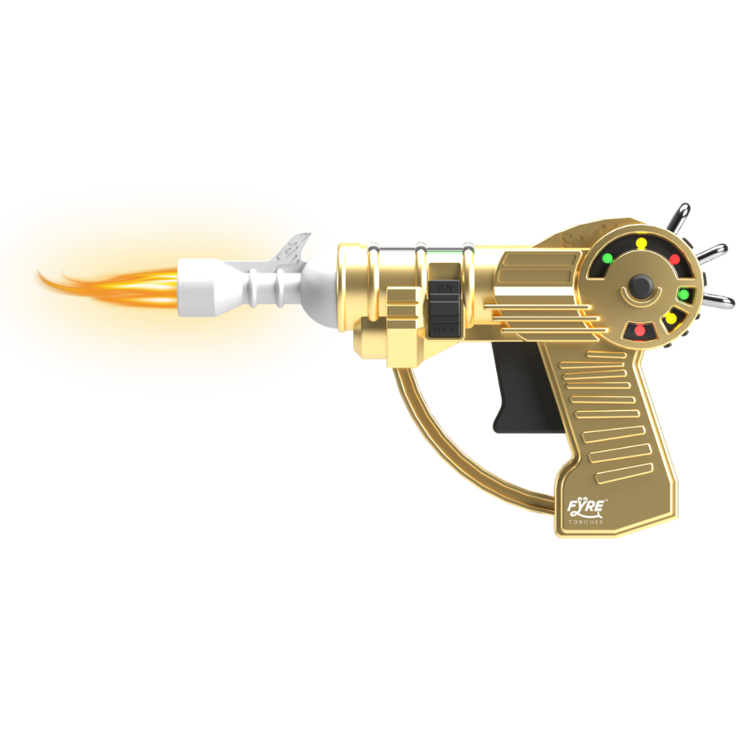 Refillable Raygun Mini Torch Lighter With Lights + Sound