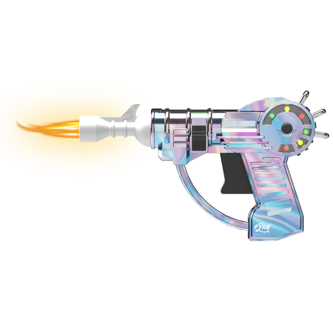 Refillable Raygun Mini Torch Lighter With Lights + Sound