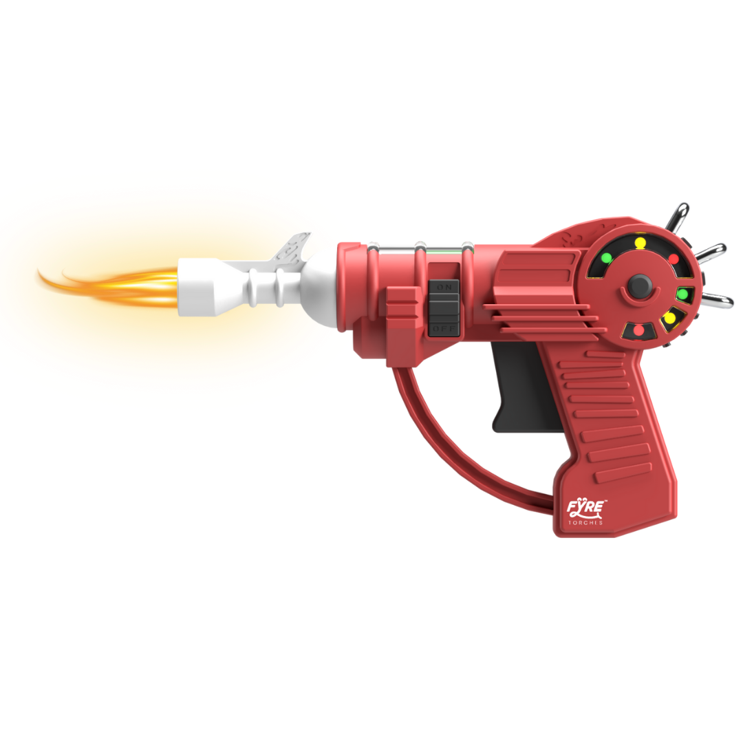 Refillable Raygun Mini Torch Lighter With Lights + Sound