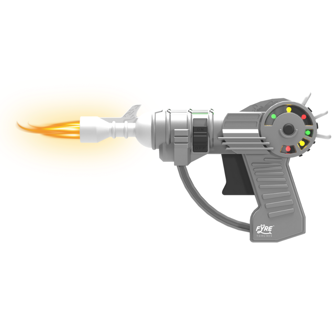 Refillable Raygun Mini Torch Lighter With Lights + Sound