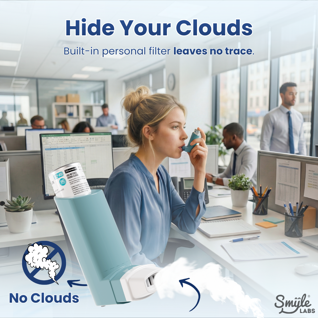 Inhaler 510 Cart Battery + Cloud Filters