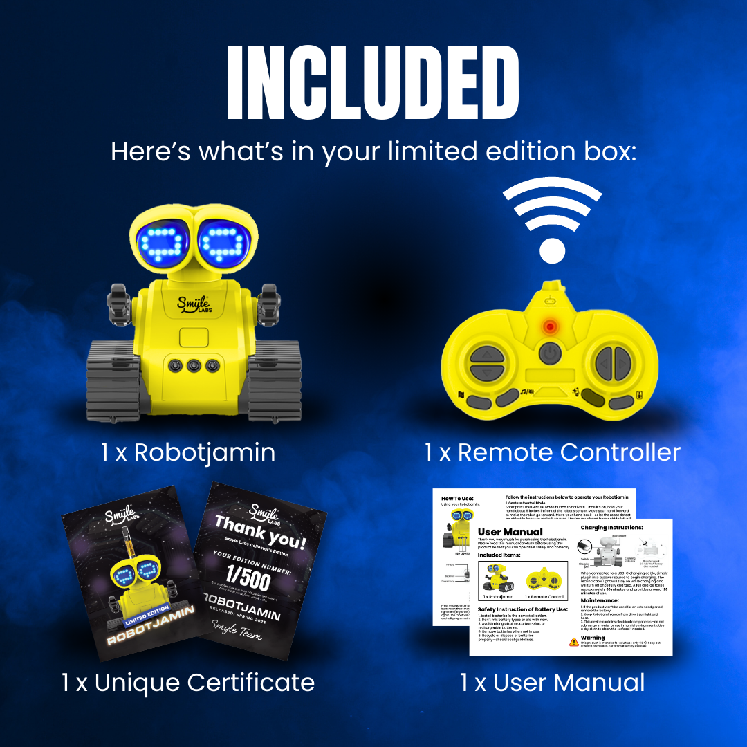 Robotjamin Cart Battery + Remote Controller by Smyle Labs (Limited Edition) (SOLD OUT)